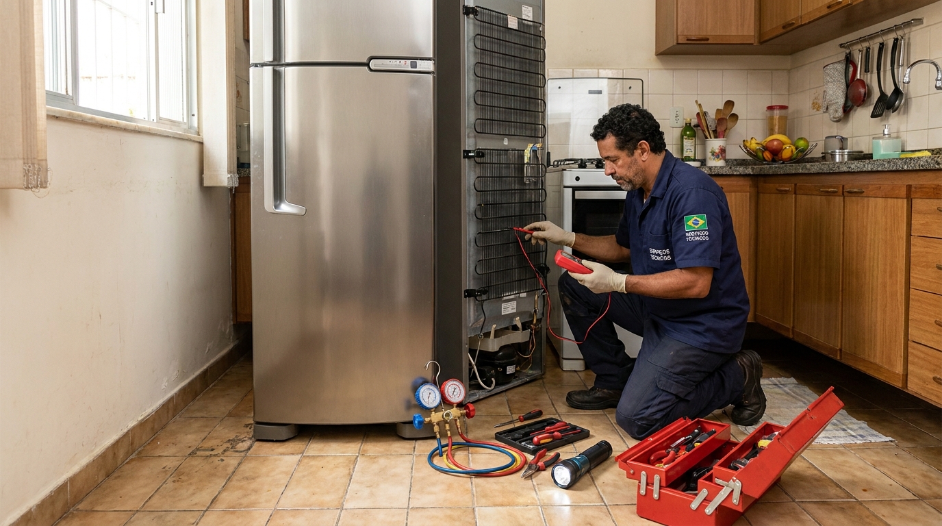 Manutenção na refrigeração em Juiz de Fora-MG